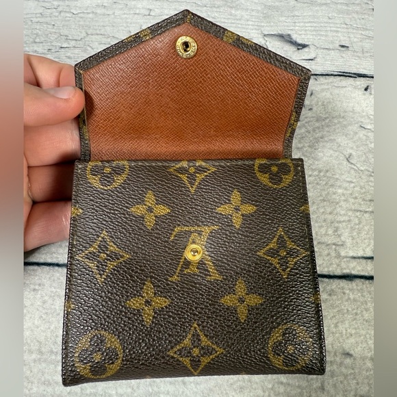 Louis Vuitton Portefeiulle Elise Trifold Wallet Monogram Canvas Leather - Picture 7 of 14